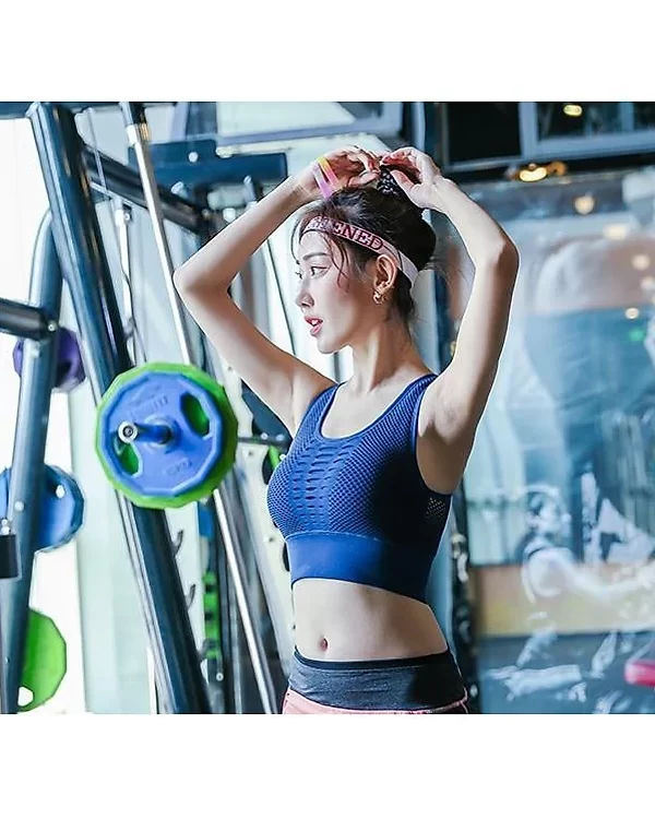 Alternative view of Áo Tập Gym Nữ , Đồ Tập Gym Nữ Phối Lưới Sexy